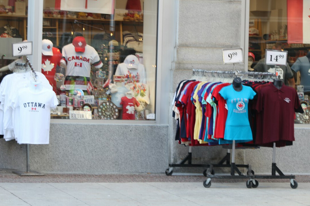 shoplifter in clothing store